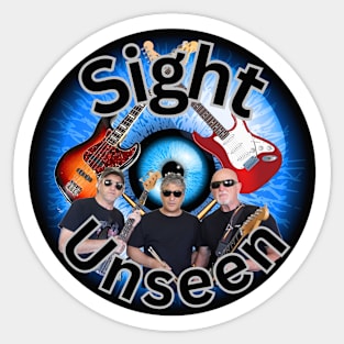 Sight Unseen Hard Rock Band Sticker